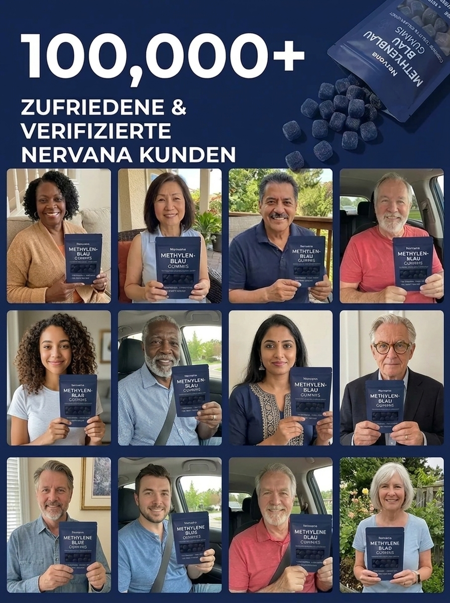 Methylenblaue Gummibärchen zur Linderung von Nervenschmerzen